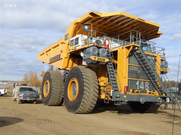 لیبر-Libherr-T-282-B بزرگترین کامیون دنیا